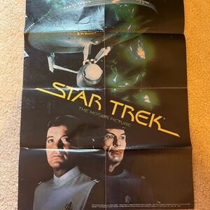 Vintage 1979 Star Trek The Motion Picture Poster